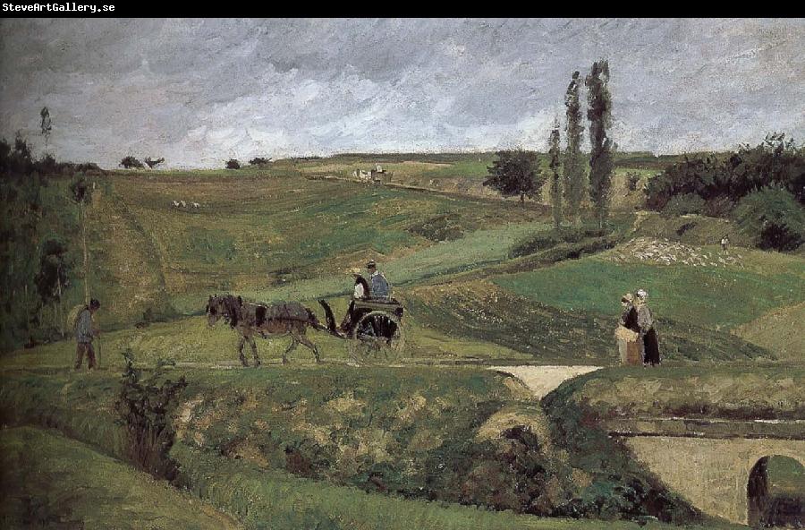 Camille Pissarro Leads to the loose many this graciousness Li road